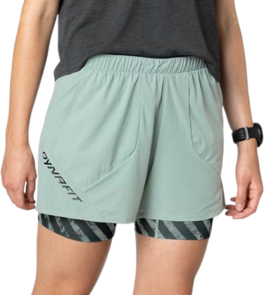 Shorts Dynafit Trail 2-in-1 Running Shorts Grøn | 08-0000071921-5421, 0