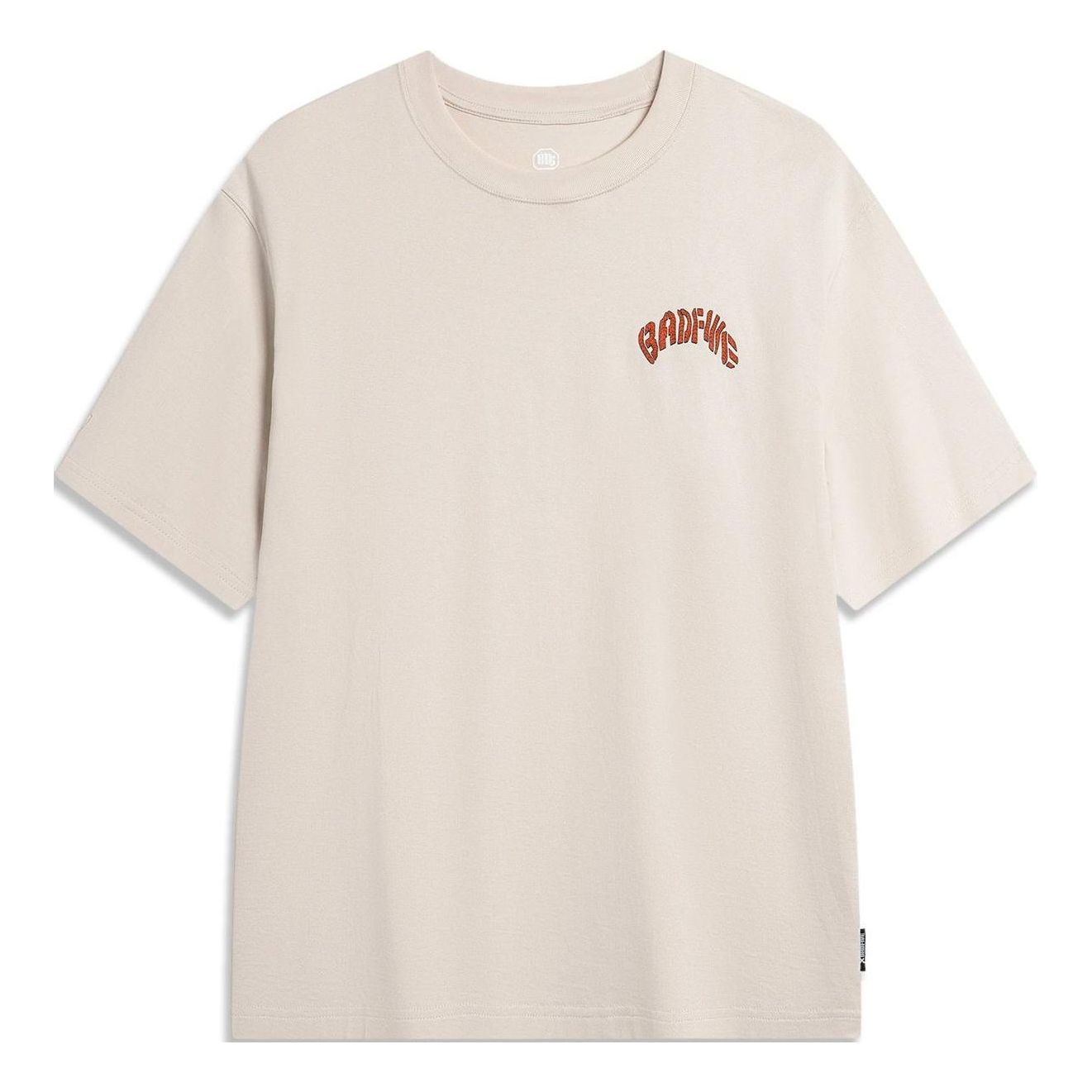 T-shirt Li-Ning Hoops Graphic T-shirt Beige | AHSU435-4, 0