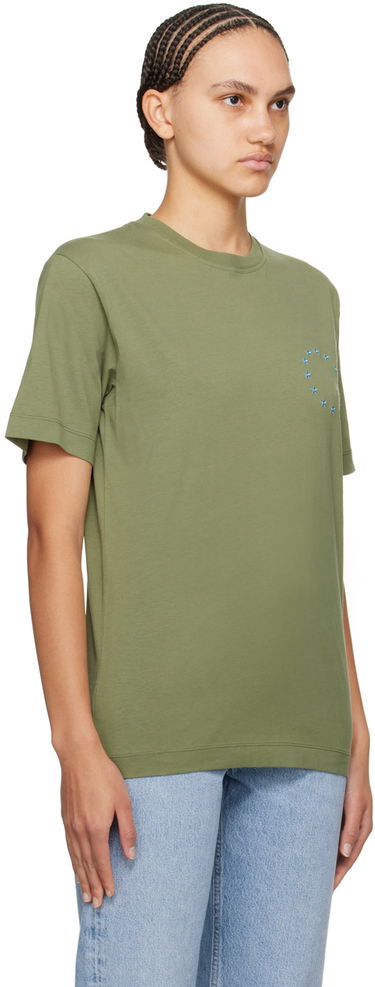 T-shirt Études Wonder Europa Graphic T-Shirt Grøn | E24MM106A00733, 4