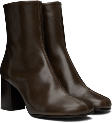 Sneakers og sko LEMAIRE Anatomic 80mm Heel Boots Brun | FO0134 LL0078, 3