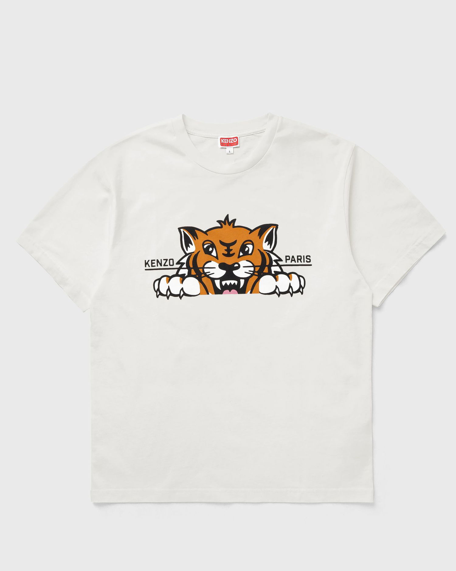 T-shirt KENZO Happy Tiger Oversized T-Shirt Hvid | FF65TS4514SG.02, 1