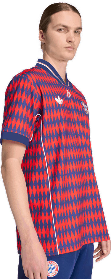 Jersey adidas Performance FC Bayern Munich LFSTLR Patterned Polo Jersey Flerfarvet | JM9421, 3