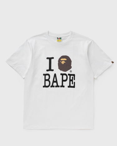 T-shirt BAPE I LOVE BAPE TEE XXL Hvid | 001TEK801043MWHT, 0