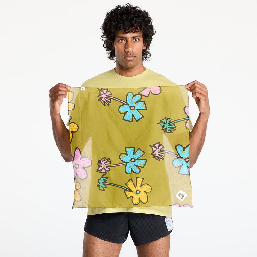 Tørklæde Saysky SAYSKY Floral Print Bandana Grøn | LUASC03C1017