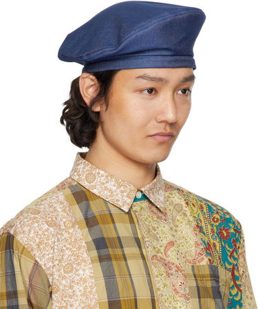 Baret Engineered Garments Engineered Garments Denim Beret Blå | 25S1H005, 1