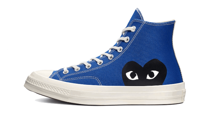 Sneakers og sko Converse Comme des Garçons PLAY x Chuck Taylor All-Star 70s Hi Blå | 168300C, 0