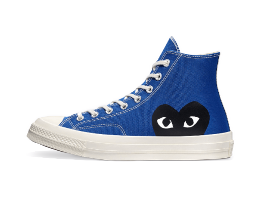 Sneakers og sko Converse Comme des Garçons PLAY x Chuck Taylor All-Star 70s Hi Blå | 168300C