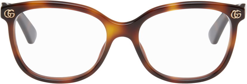 Solbriller Gucci Gucci Square Glasses Brun | GG1816O-002