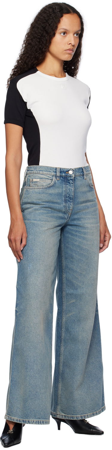 Jeans Courrèges Hammer Baggy Jeans Blå | 324DPA253DE0033, 3
