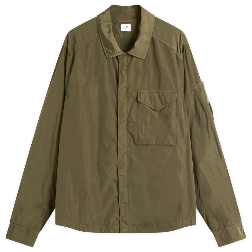 Skjorte C.P. Company C.P. Company Chrome-R Overshirt Grøn | 18CMOS095A-005904G-683