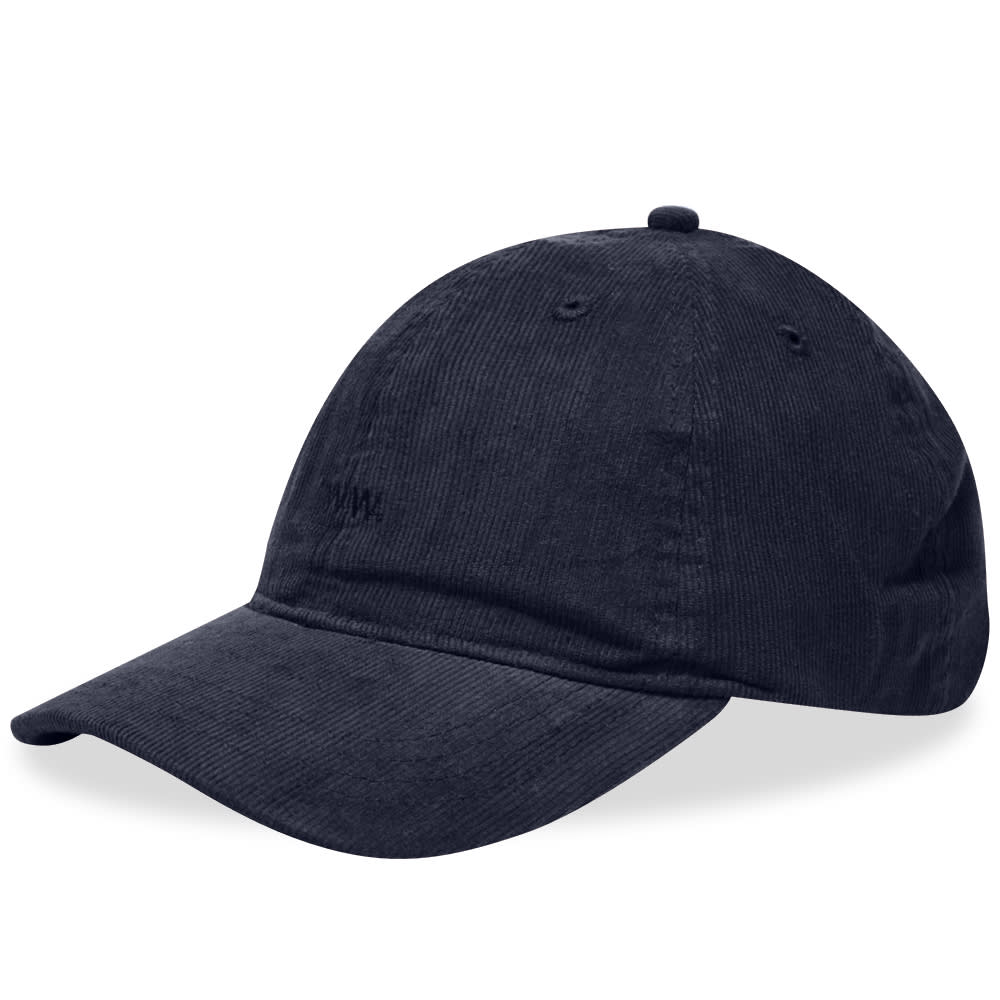Kasket WOOD WOOD Cord Low Profile Cap Mørkeblå | 12130810-9016-7000, 0