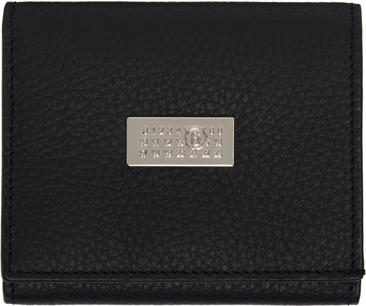 Tegnebog Maison Margiela MM6 Maison Margiela Numeric Trifold Wallet Sort | SA6UI0030 P8336, 0