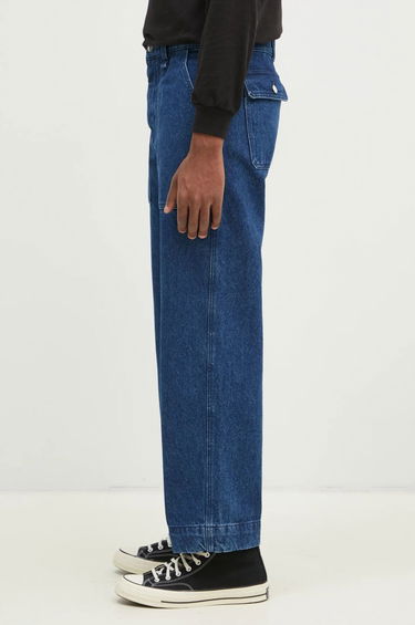 Jeans MAISON KITSUNÉ Workwear Jeans Blå | NM01108WW5023, 1