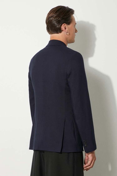 Jakke Paul Smith Paul Smith Double-Breasted Wool Blazer Mørkeblå | M1R.2320.N01746, 2
