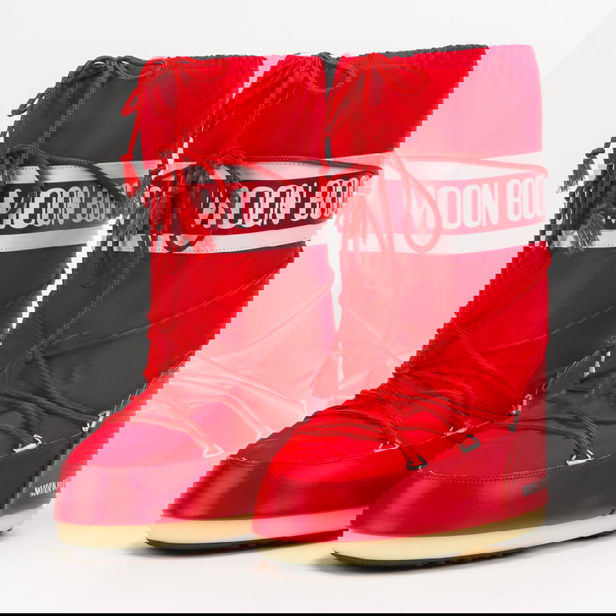 Sneakers og sko Moon Boot Nylon Red Rød | 14004400 003, 0
