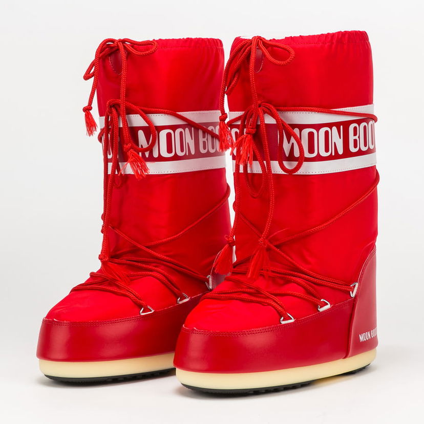 Sneakers og sko Moon Boot Nylon Red Rød | 14004400 003