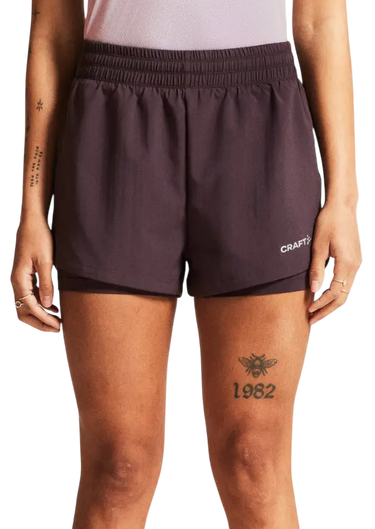 Shorts Craft Craft Adv Essence 2 2in1 Shorts Lilla | 1915946-499000, 0