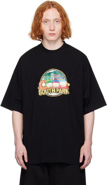 T-shirt VETEMENTS Vetements 'South Park' Oversized T-Shirt Sort | UA66TR610B, 0