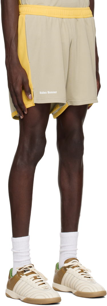 Shorts Wales Bonner Home Jersey Shorts Beige | US25JE21-PL04-800 TECHNICAL JRSY, 1