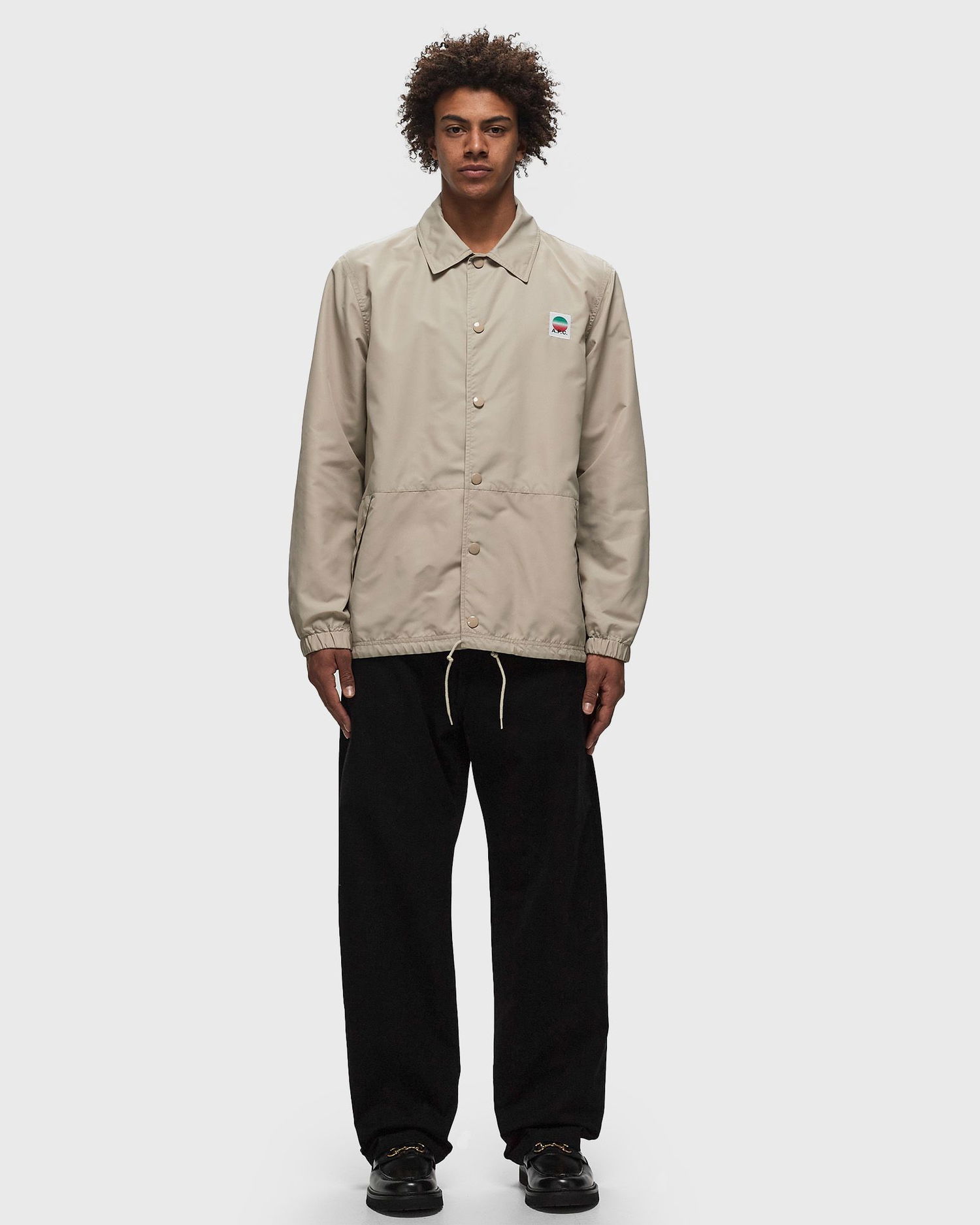 Vindjakke A.P.C. Overshirts Windbreaker Beige | PAAFA-H02739-BAA, 1