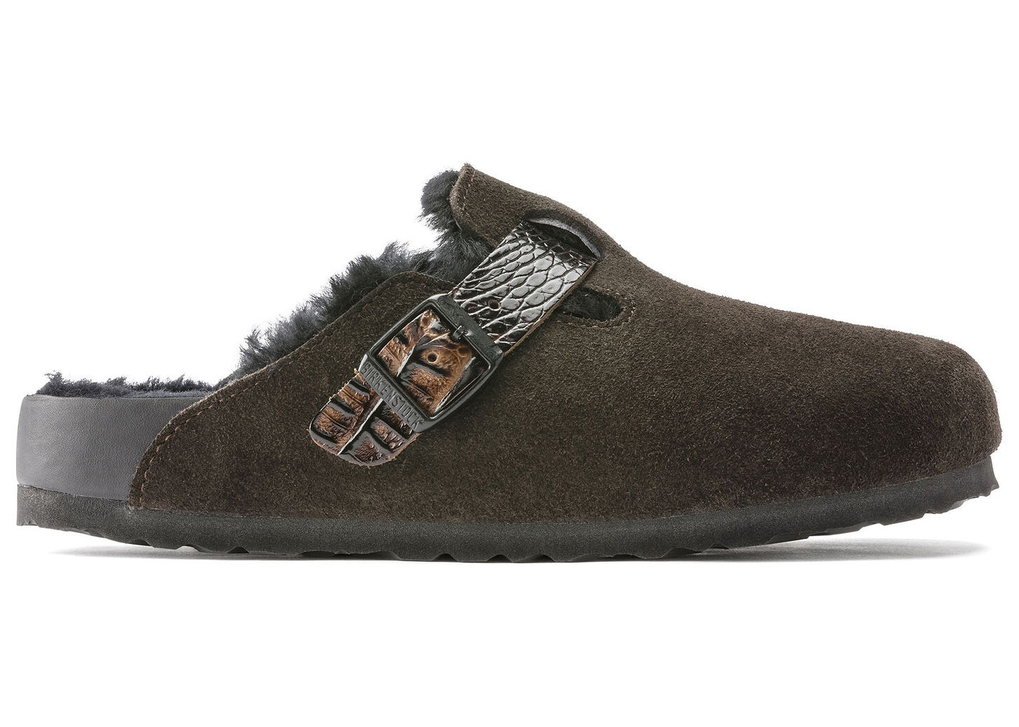 Sneakers og sko Birkenstock Boston Shearling Suede Brun | 1021094/1021100, 0