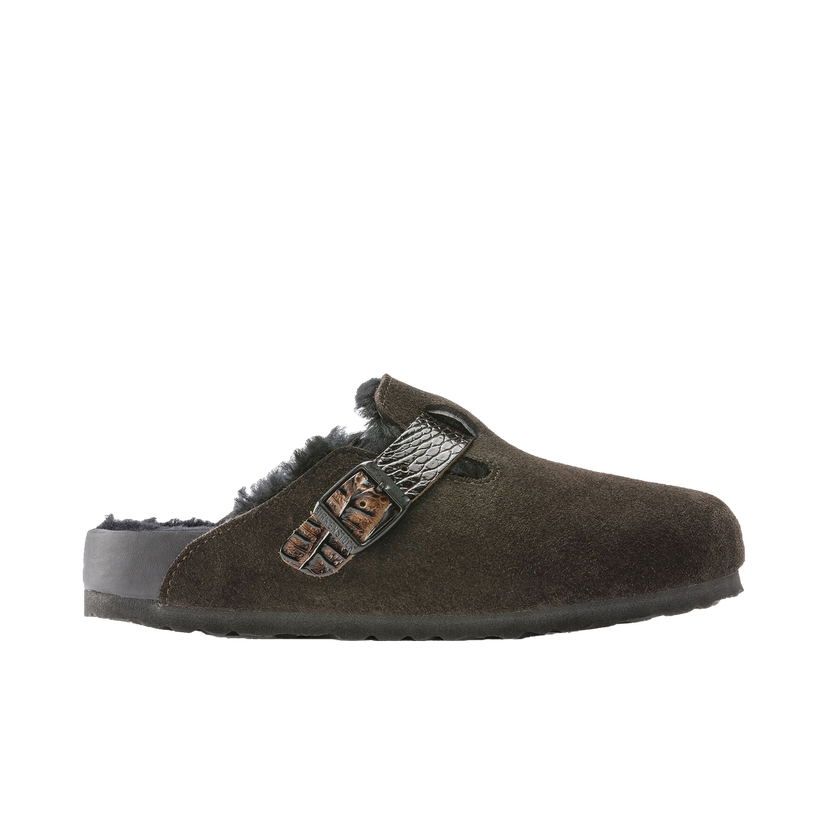 Sneakers og sko Birkenstock Boston Shearling Suede Brun | 1021094/1021100