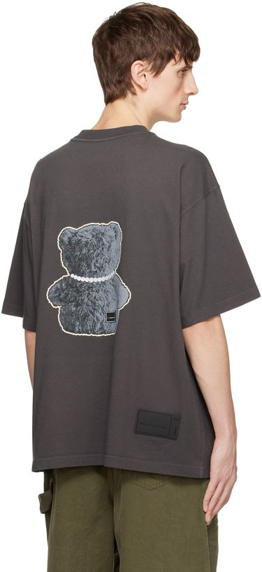 T-shirt We11done Necklace Teddy Graphic T-Shirt Grå | WD-TT9-20-117-U-CH, 2
