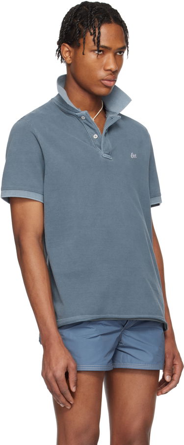 Polo skjorte ERL ERL Polo Shirt Blå | ERL10T004, 1