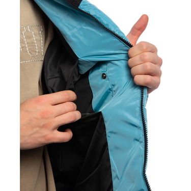Puffer jakke Karl Kani Karl Kani Retro Essential Puffer Jacket Blå | PD00007604, 4