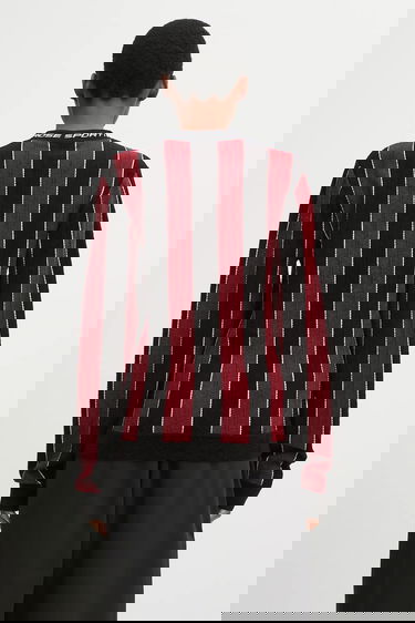 Sweater Martine Rose Martine Rose Sporty Logo Crew Striped Long-Sleeve Sweater Flerfarvet | 982YA20027, 2