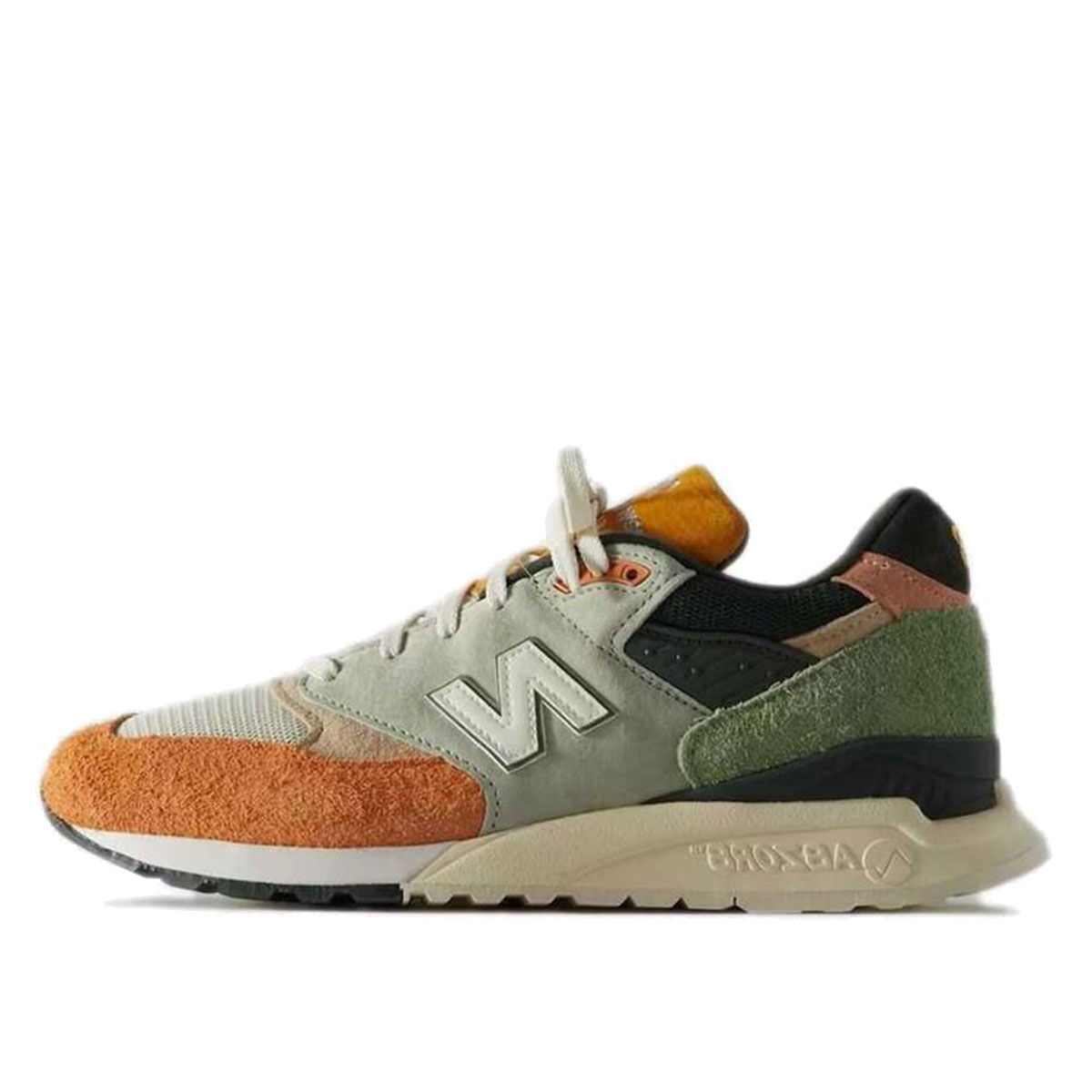 Sneakers og sko New Balance 998 Ronnie Fieg & Frank Lloyd Wright Foundation Broadacre City Aloe Wash Grøn | U998KT1, 0