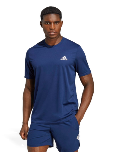 T-shirt adidas Originals AEROREADY Designed for Movement Mørkeblå | IC7271