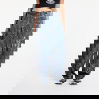 adidas Originals Leaf Camo Print Satin Cargo Joggers