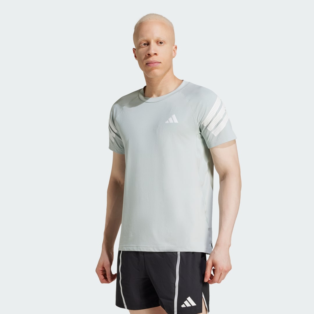 T-shirt adidas Performance Icon 3-Stripes T-Shirt Grøn | JW9662, 0