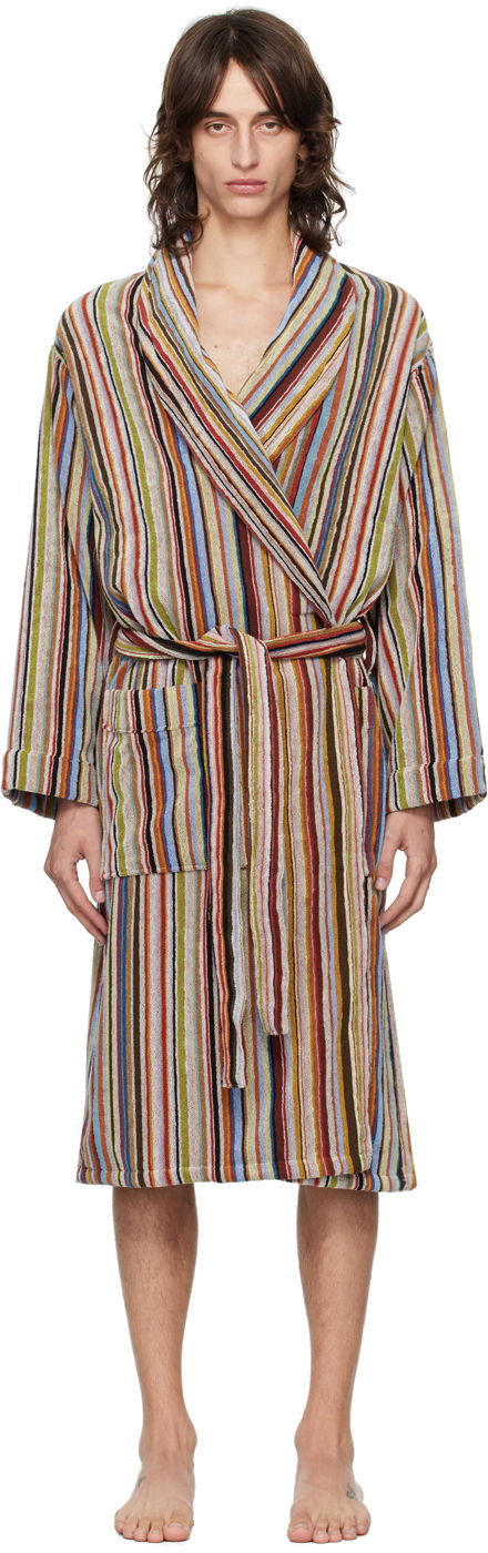 Pyjamas Paul Smith Paul Smith Signature Stripe Robe Flerfarvet | M1A-681B-AV148A-92