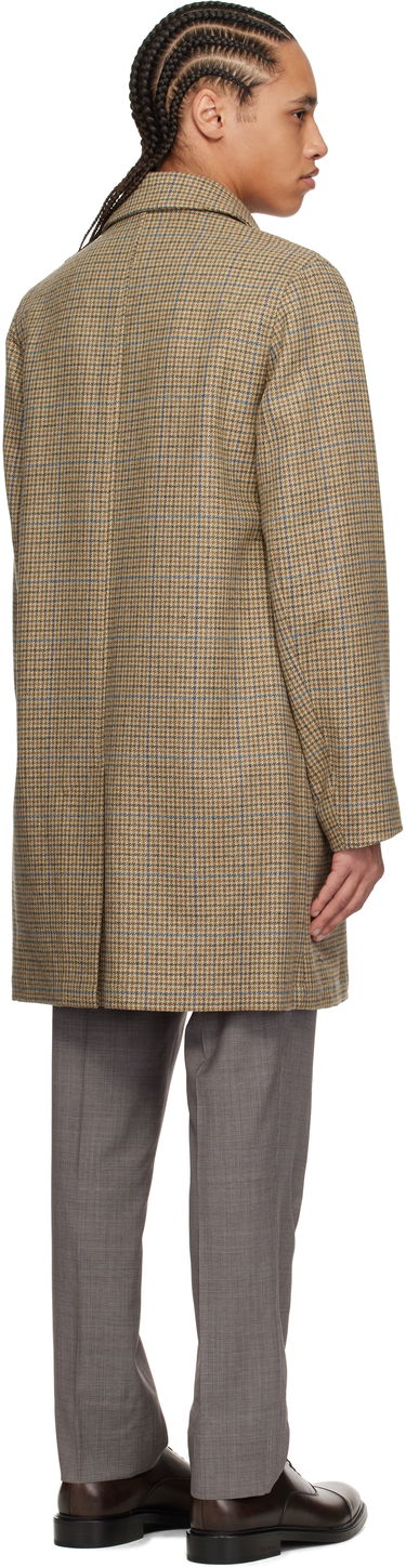 Frakker Paul Smith Paul Smith Casual Fit Check Coat Beige | M1R-391Y-P02567-61, 2