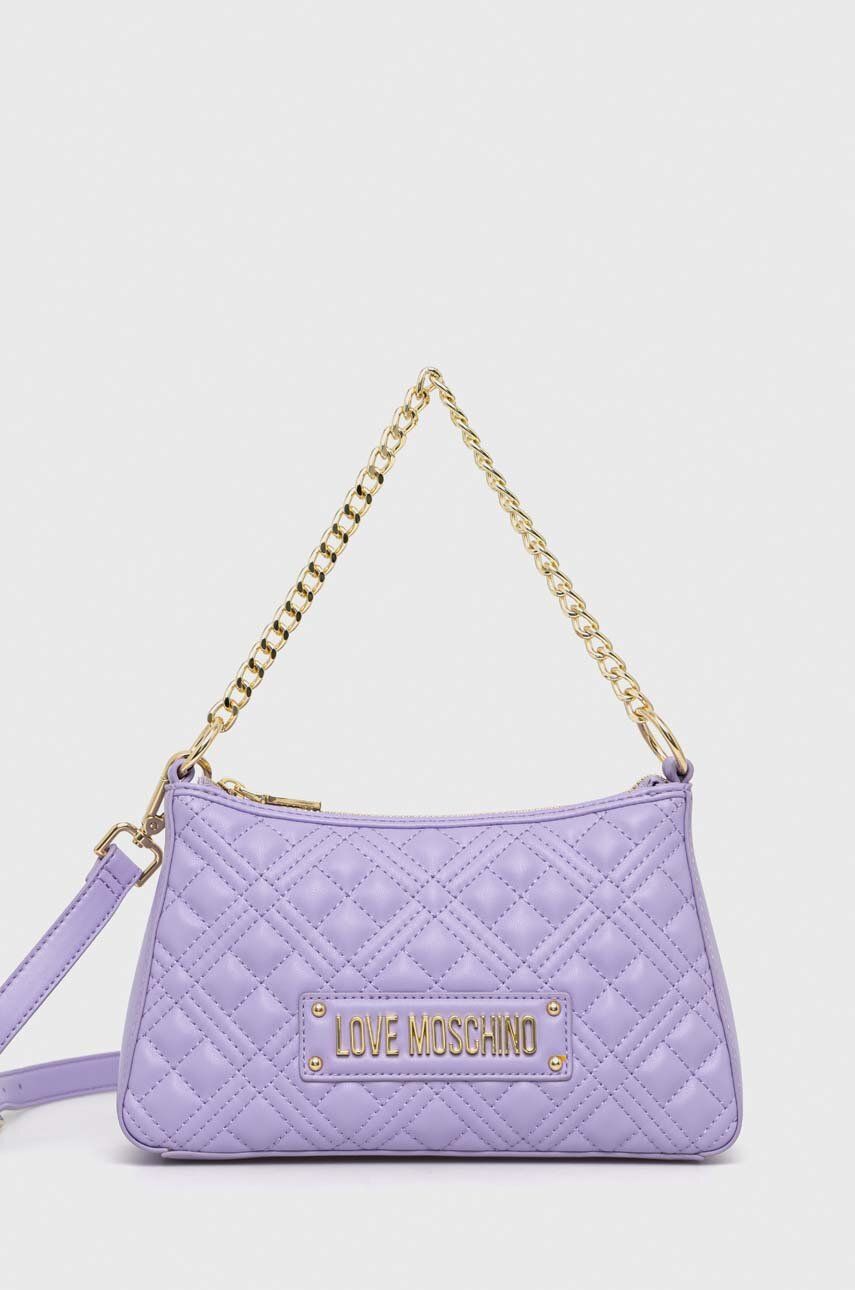 Håndtaske Moschino Love Handbag Lilla | JC4135PP0GLA0651, 0