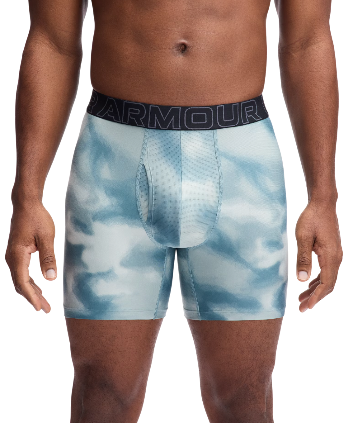 Boksere Under Armour Under Armour Graphic 6in Boxer Shorts Blå | 1383875-323, 1