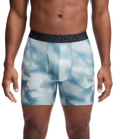 Boksere Under Armour Under Armour Graphic 6in Boxer Shorts Blå | 1383875-323, 1