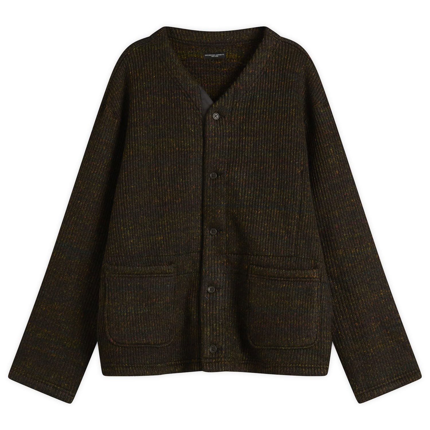 Sweater Engineered Garments Nep Knit Cardigan Flerfarvet | 25F1B030-PS016, 1