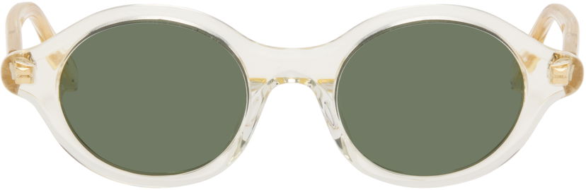 Solbriller Loewe Loewe Epsilon Slim Sunglasses Hvid | LW40162UM4857N 840126861259