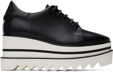 Sneakers og sko Stella McCartney Elyse Platform Derbys Sort | 810078E00085, 0