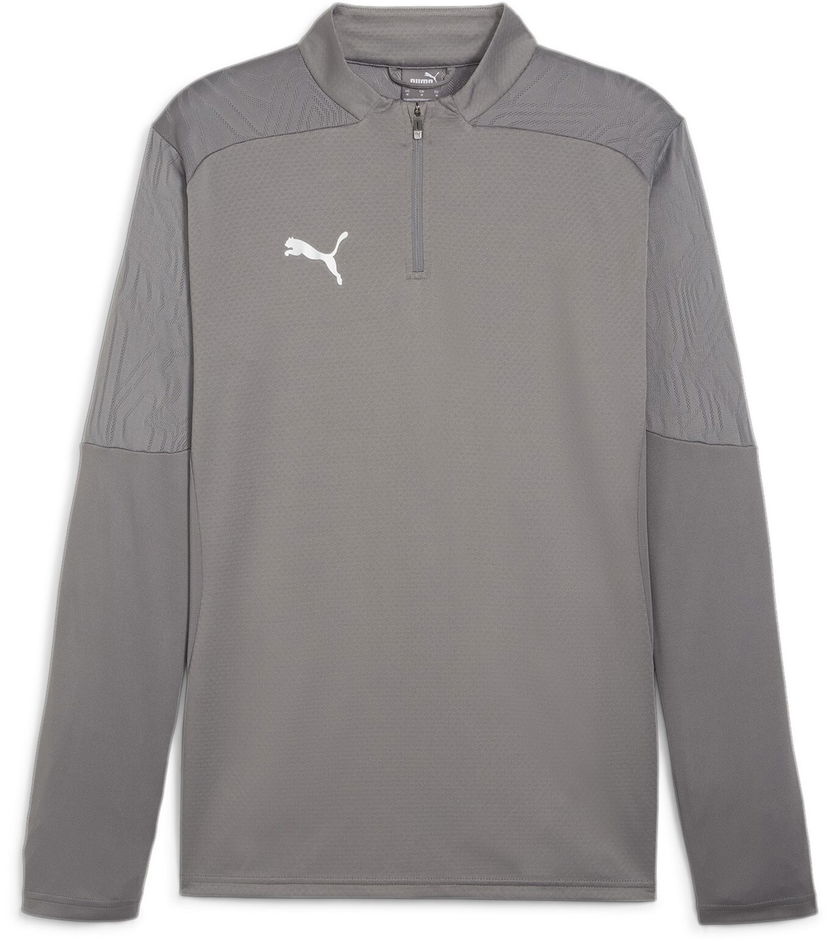 T-shirt Puma teamFINAL Training 1/4 Zip Top Grå | 658551-13