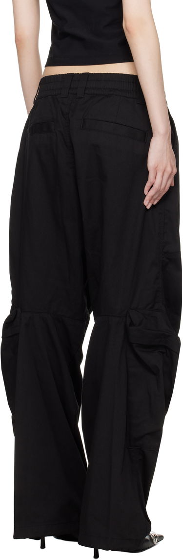 Cargo bukser Diesel P-Arne-Fem-P2 Cargo Pants Sort | A15324 0AJEB, 2