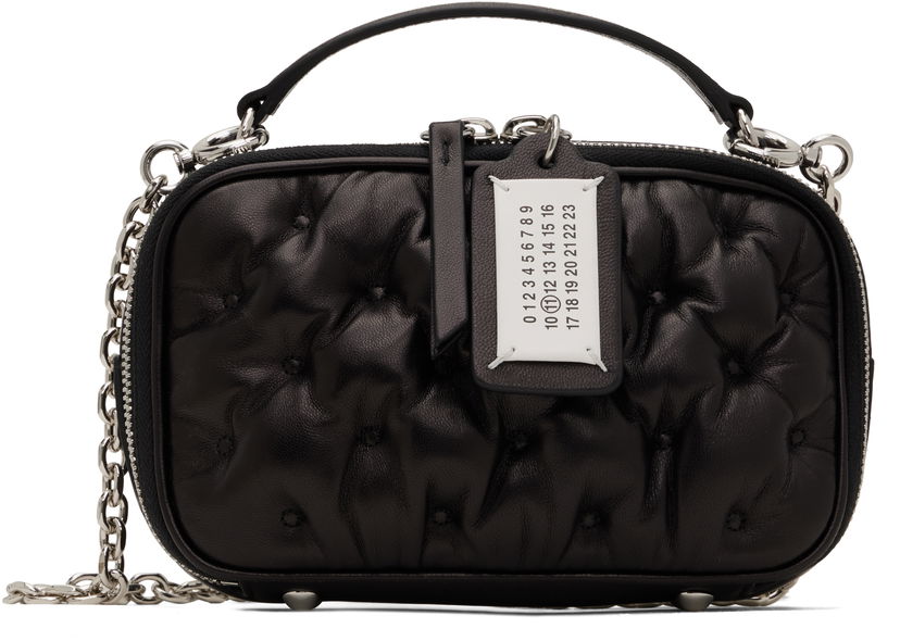 Håndtaske Maison Margiela Maison Margiela Glam Slam Mini Camera Bag Sort | SB1WB0008 P6434
