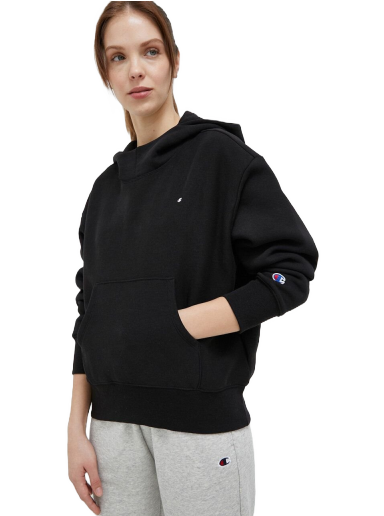 Sweatshirt Champion Hoodie Sort | 116236