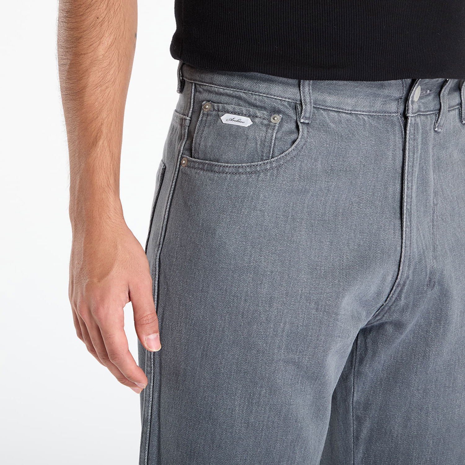 Jeans Post Archive Faction (PAF) Curved Jeans Grå | A1-200GR, 1