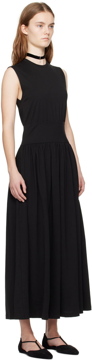 Kjole TOTEME Sleeveless Midi Dress Sort | 242-WRD1783-FB0093, 1