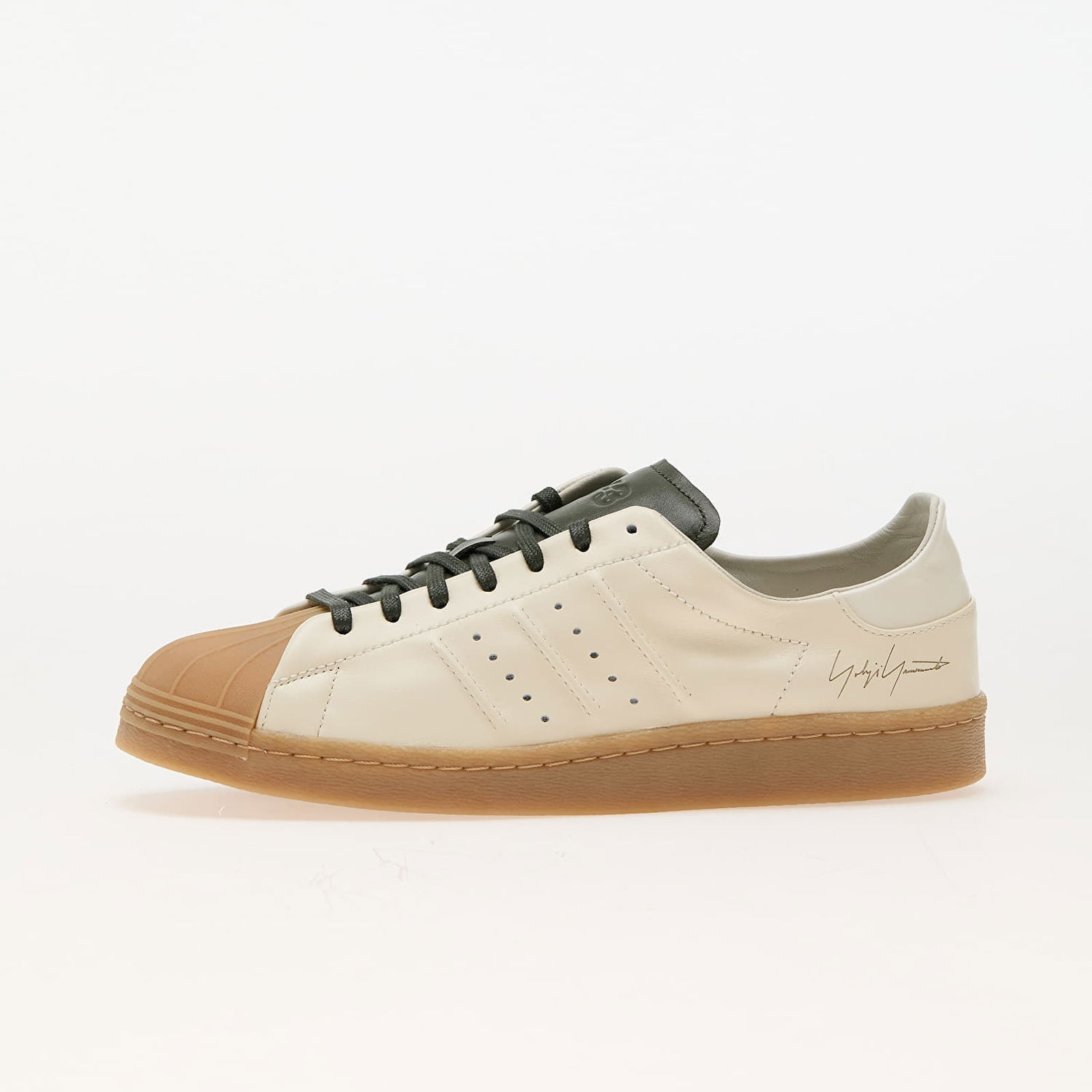 Sneakers og sko Y-3 Superstar Crew White/ Off-White/ Night Cargo Beige | JH8921, 0
