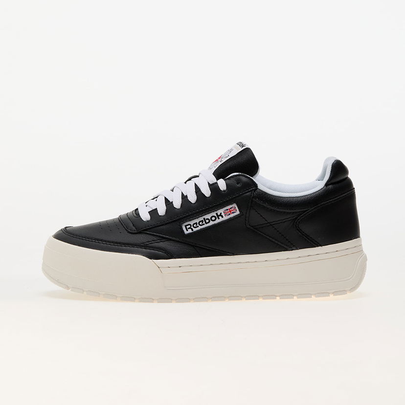 Sneakers og sko Reebok Club C Megacourt Black/ Chalk/ White Sort | 100201239